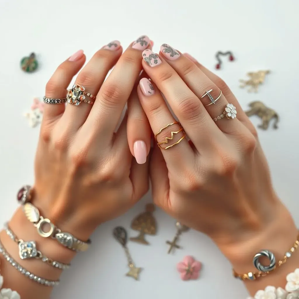 Accessorizing Your Easy Pretty Nail Designs for Short Nails