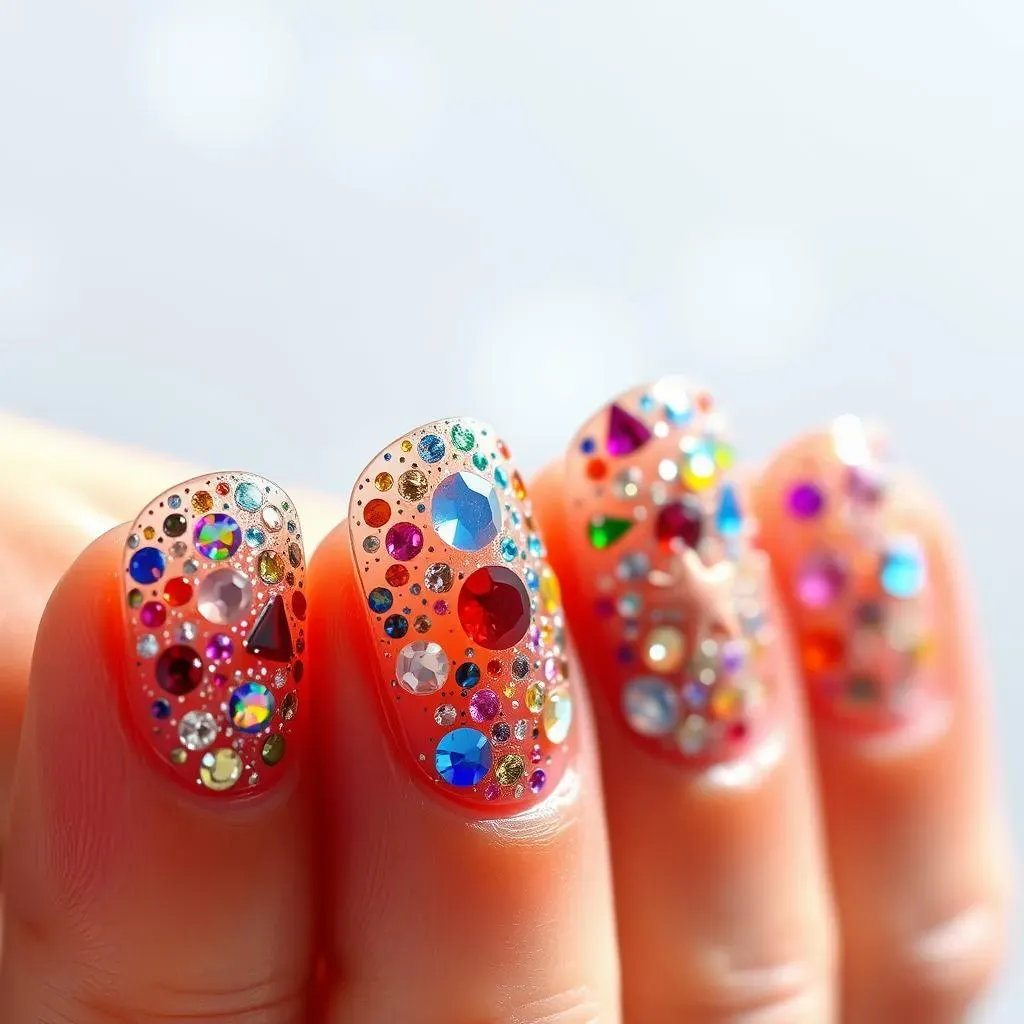 Adding Sparkle and Shine: Glitter and Rhinestones