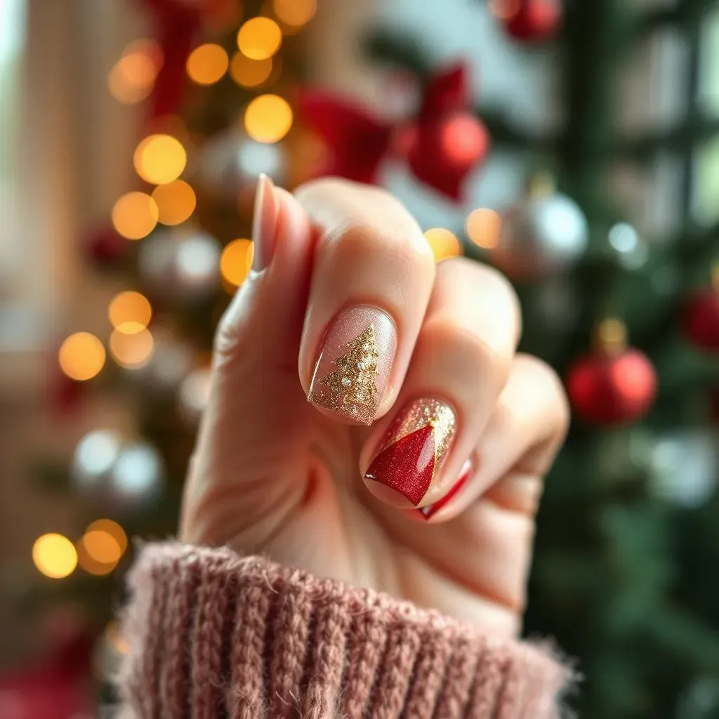 Advanced Cute & Easy Christmas Nail Designs: Stepping Up Your Game