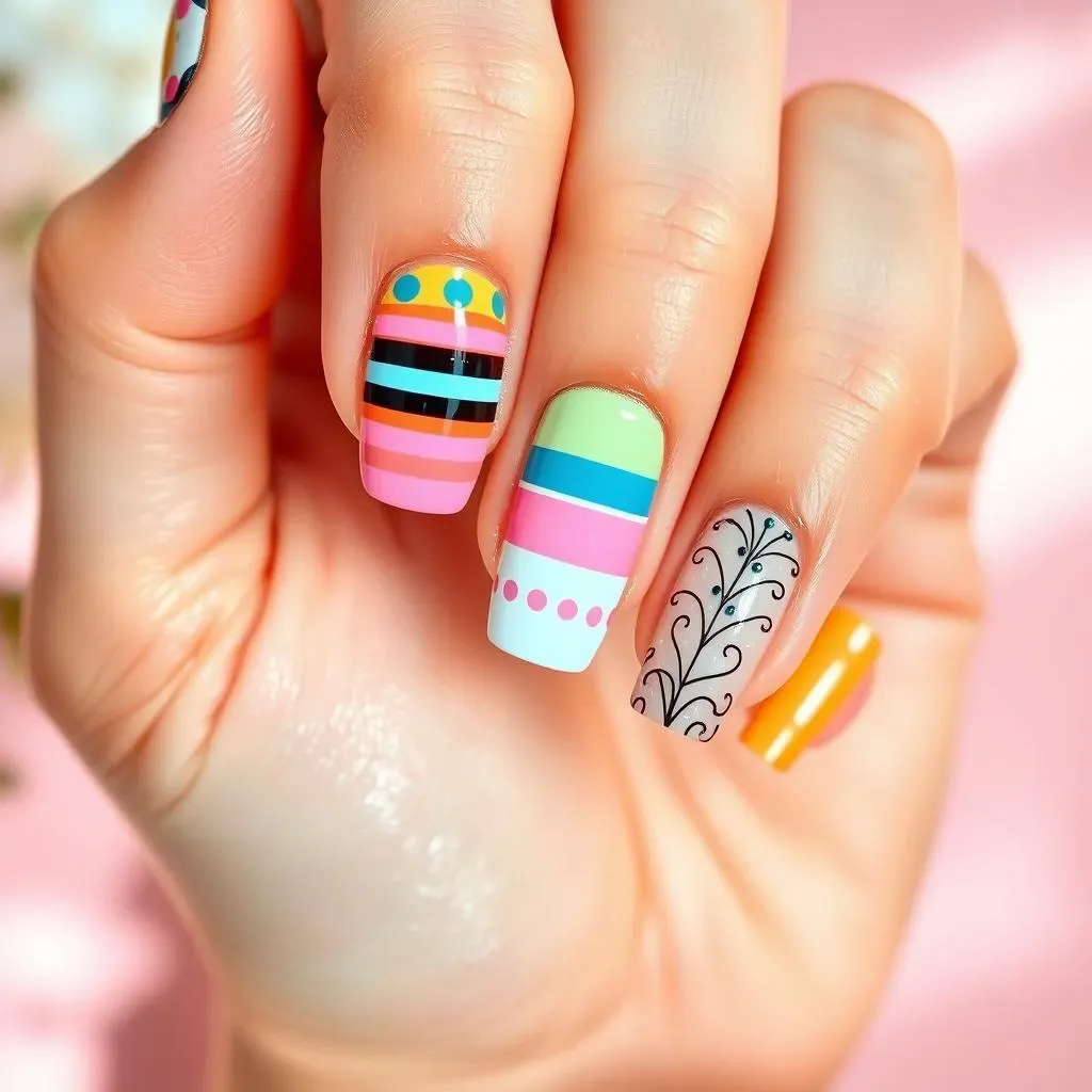 Beyond Basic: Creative AtHome Easy Nail Designs to Impress