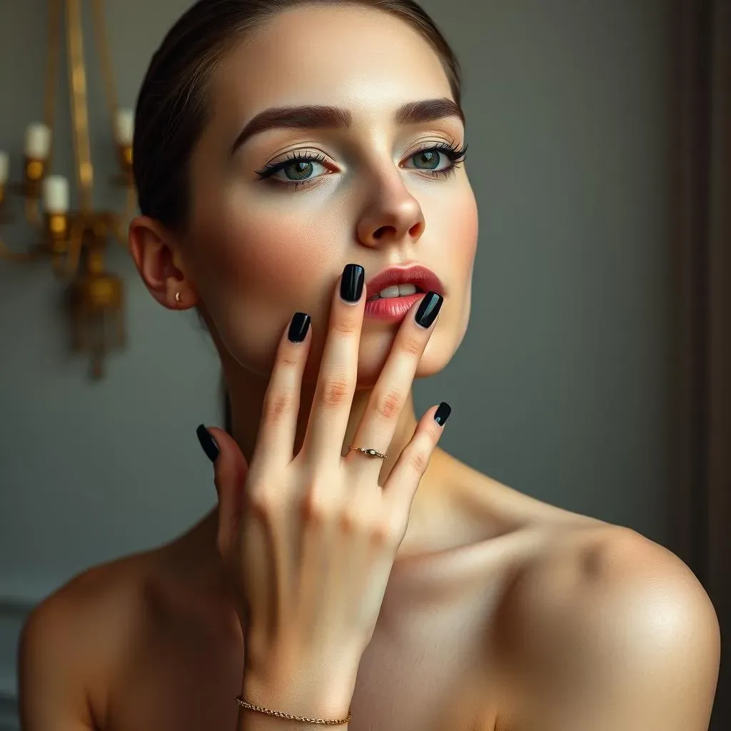 Classic Black: Solid & Chic