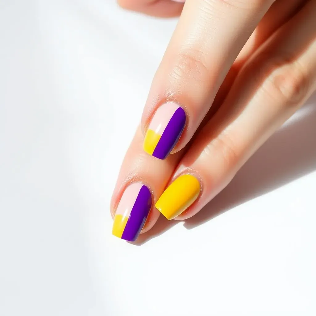 Creative Color Combinations for TwoColor Nails