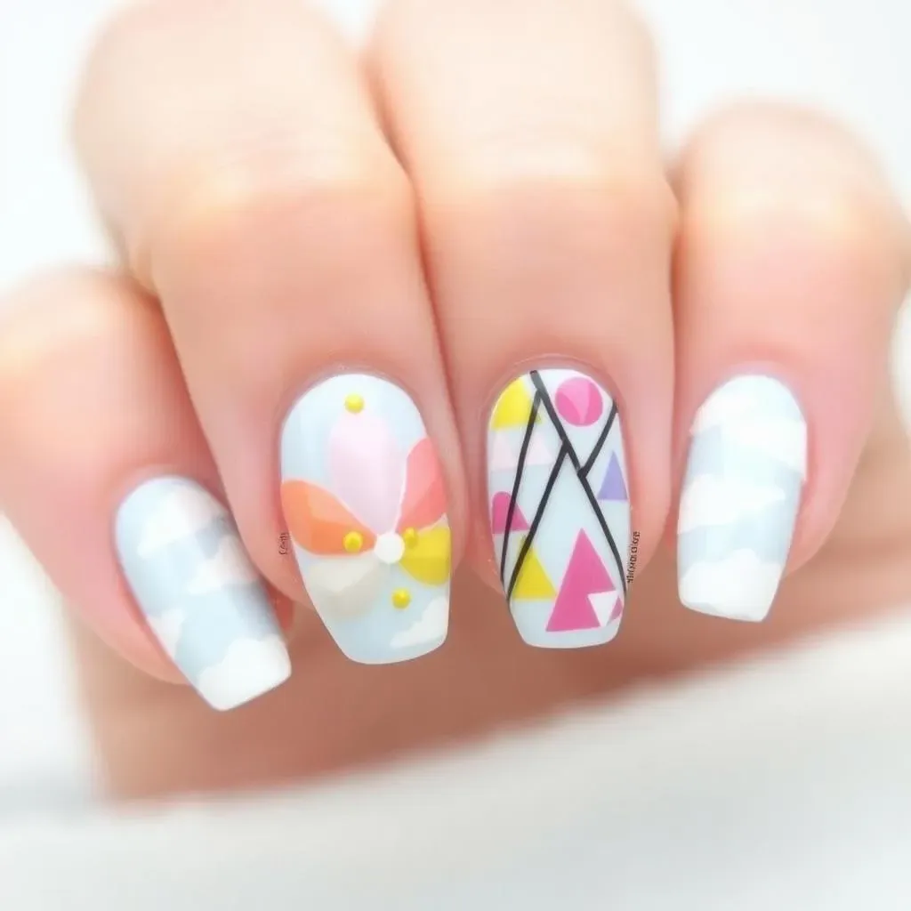 Creative Ideas for Easy Nail Art Designs Without Tools at Home