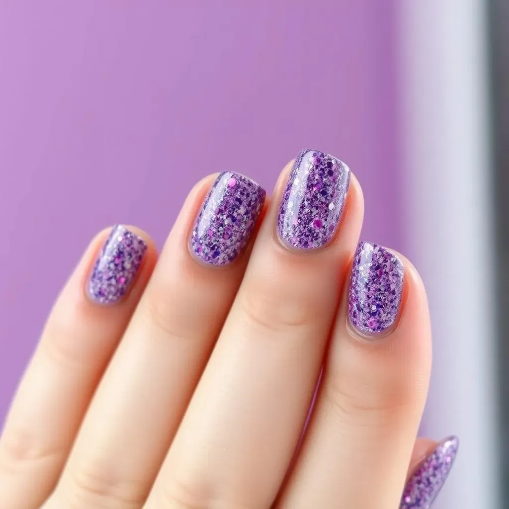 Creative Purple Nail Designs for Special Occasions