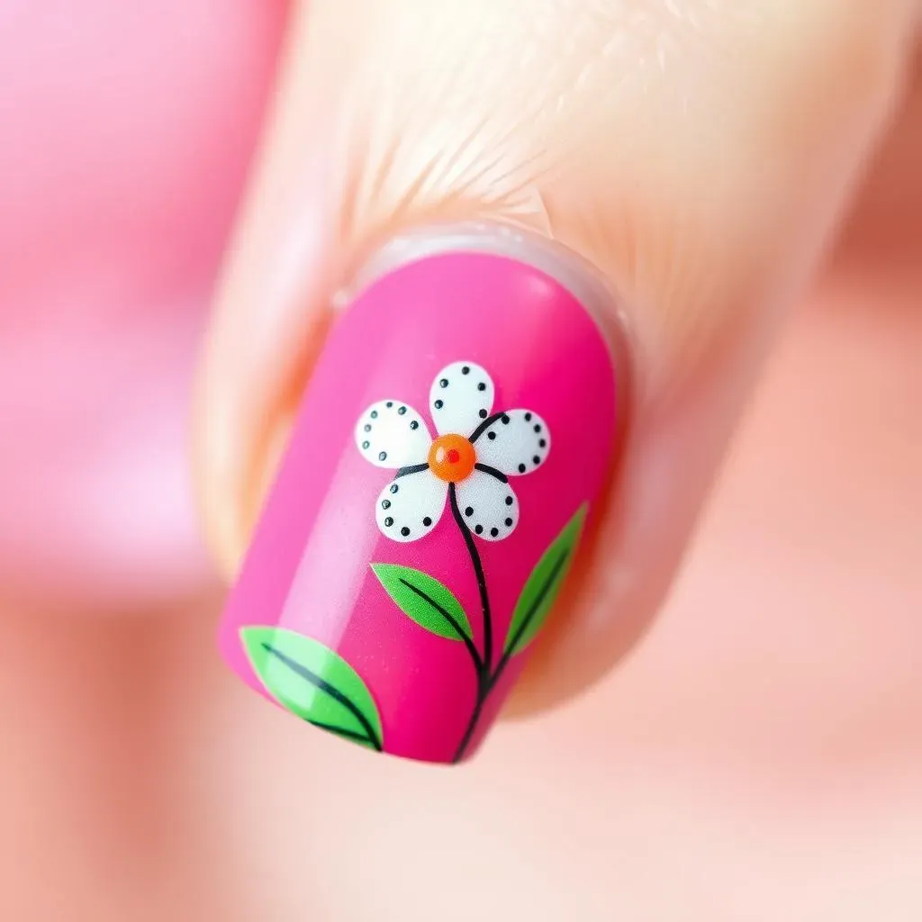 Easy Flower Nail Art Designs for Beginners