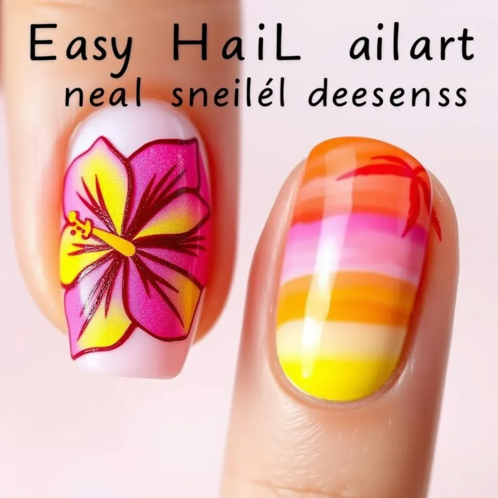 Easy Hawaiian Nail Designs: Simple Steps for Stunning Manicures