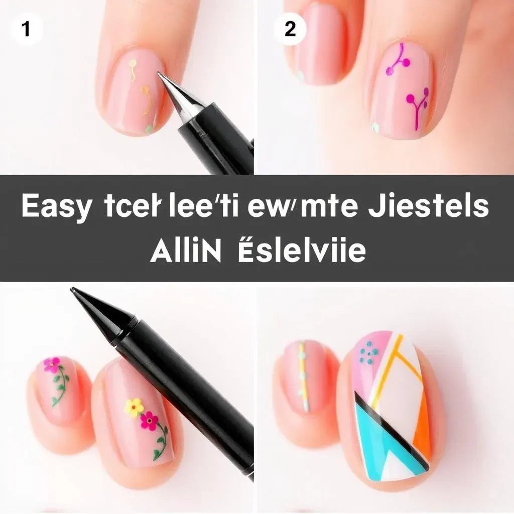 Easy Nail Art Pen Design Ideas: StepbyStep Tutorials for Beginners