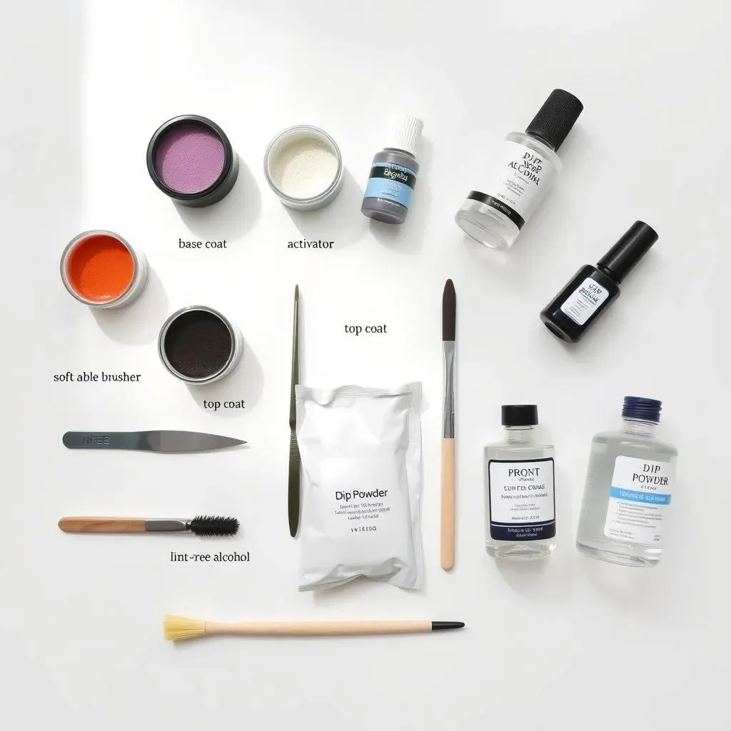 Essential Tools and Prep for Easy Dip Powder Nail Application