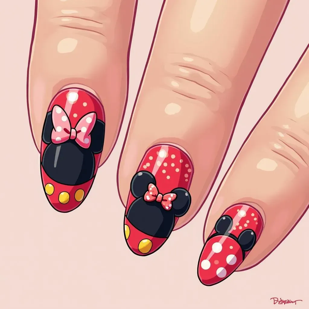 Magical Mickey & Minnie: Mastering Easy Disney Nail Art