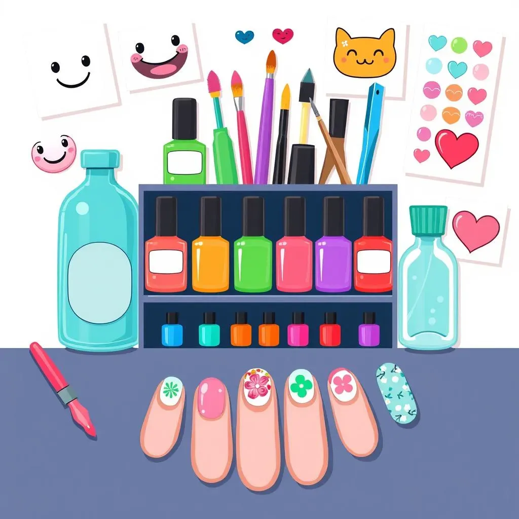 Mastering the Basics: Essential Tools and Techniques for Easy Cartoon Nail Designs