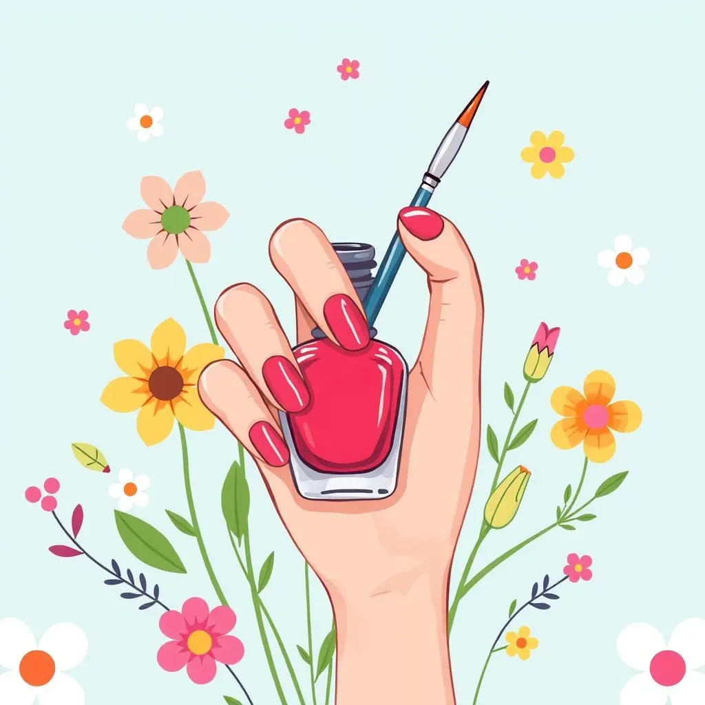 Mastering the Basics: Simple Easy Flower Nail Art Designs for Beginners