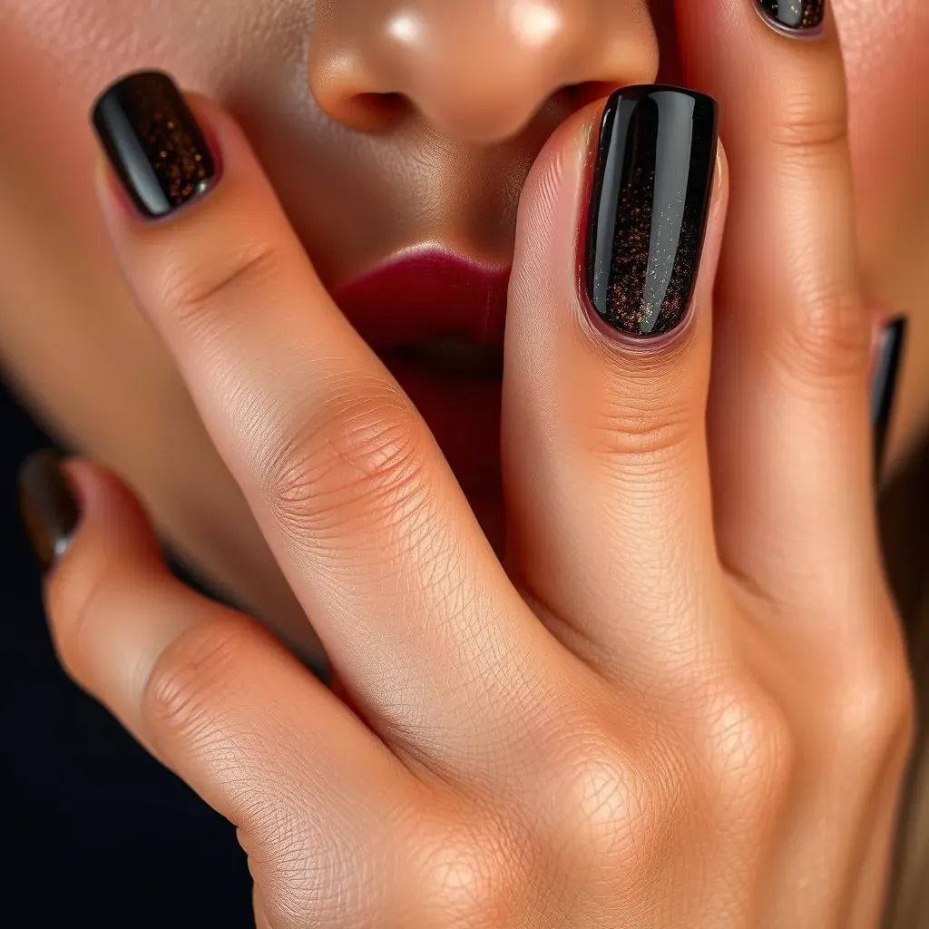 Mix It Up: Brown Nails with a Twist