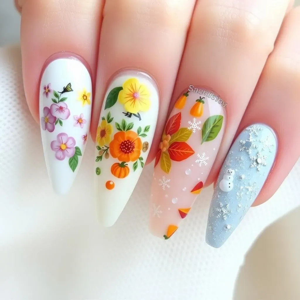 Seasonal Nail Art Designs: Spring, Summer, Fall, Winter