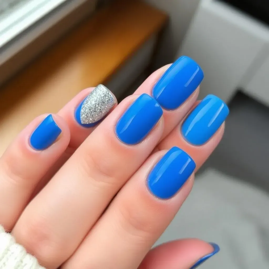 Simple Blue Nail Designs for Beginners