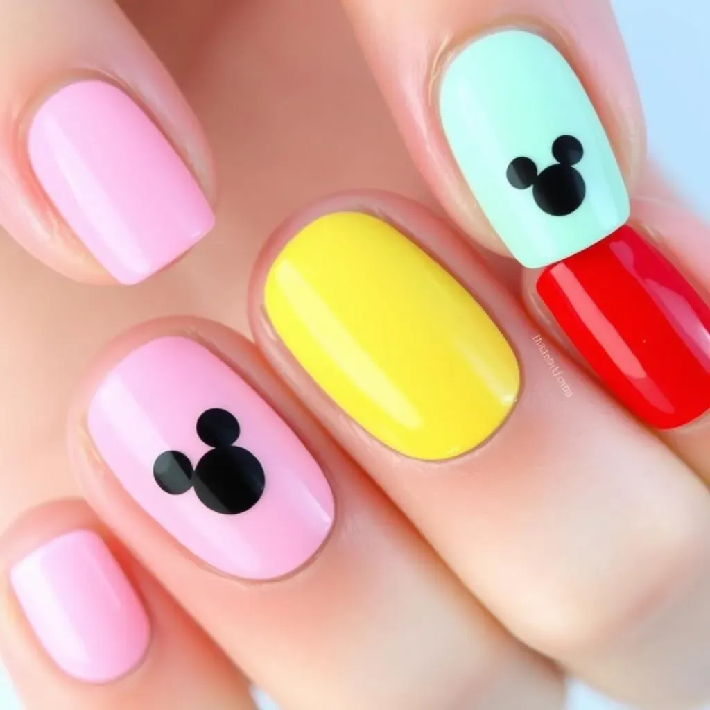 Simple & Chic: Easy Disney Nail Designs for Beginners