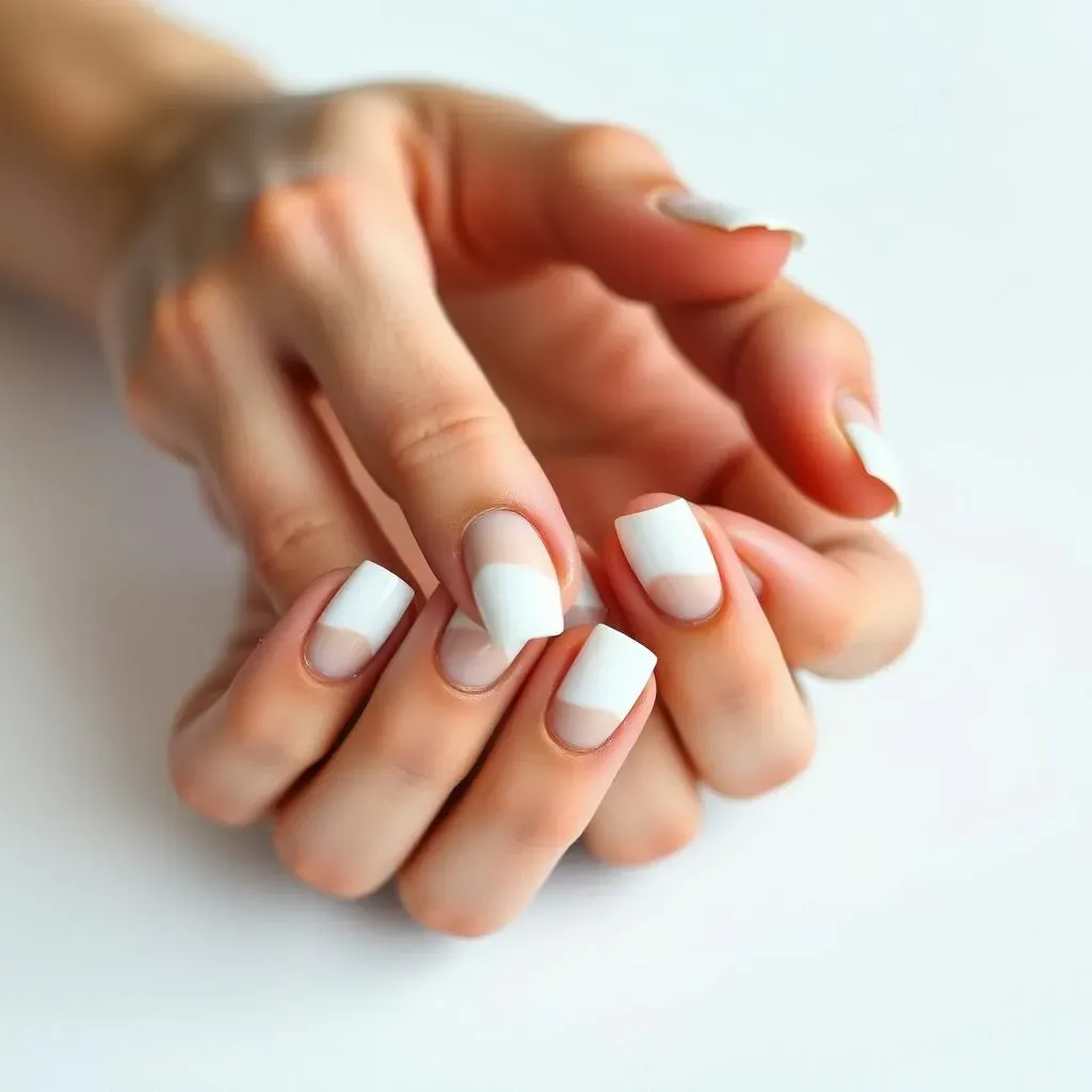 Simple & Chic: Easy TwoTone Nail Designs