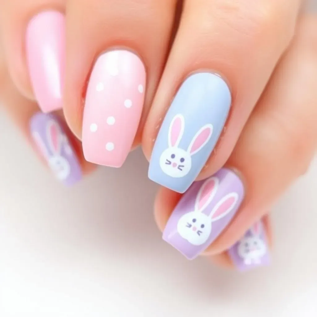 Simple Easter Nail Art Designs for Beginners