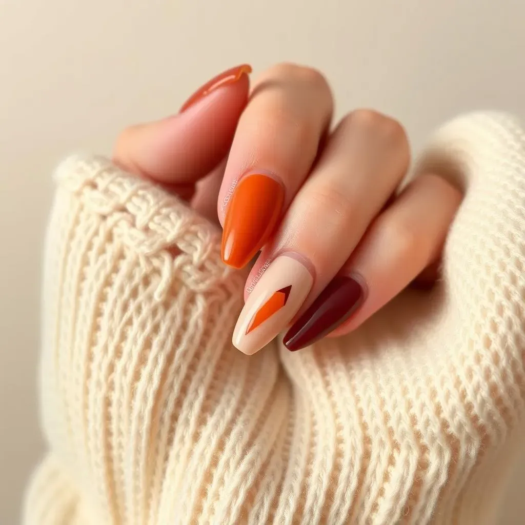 Simple Easy Fall Nail Designs for Beginners