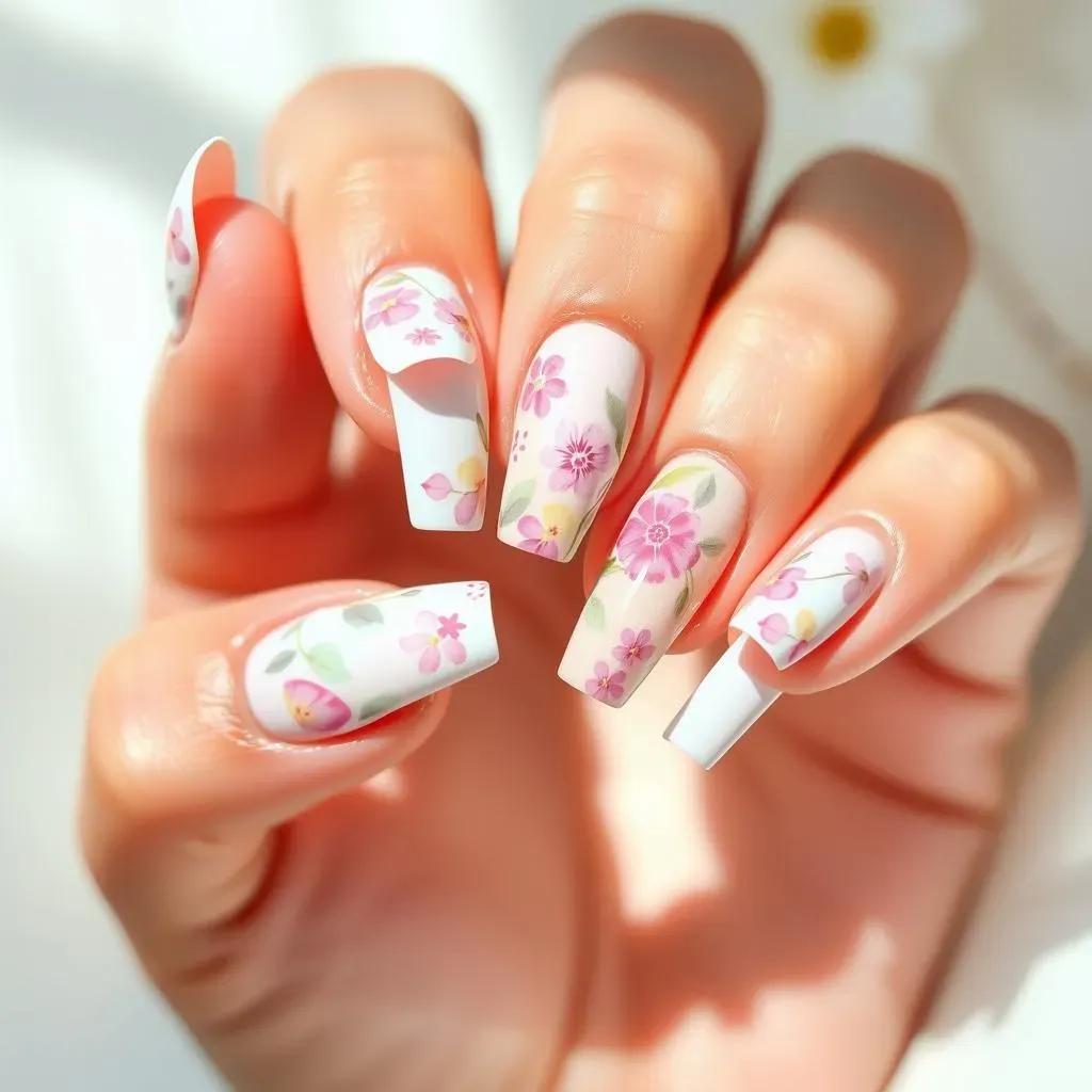 Simple Easy Spring Nail Art Designs for Beginners