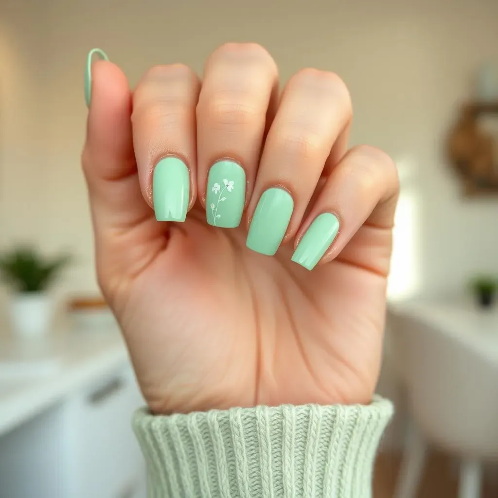 Simple Green Nail Designs for Beginners