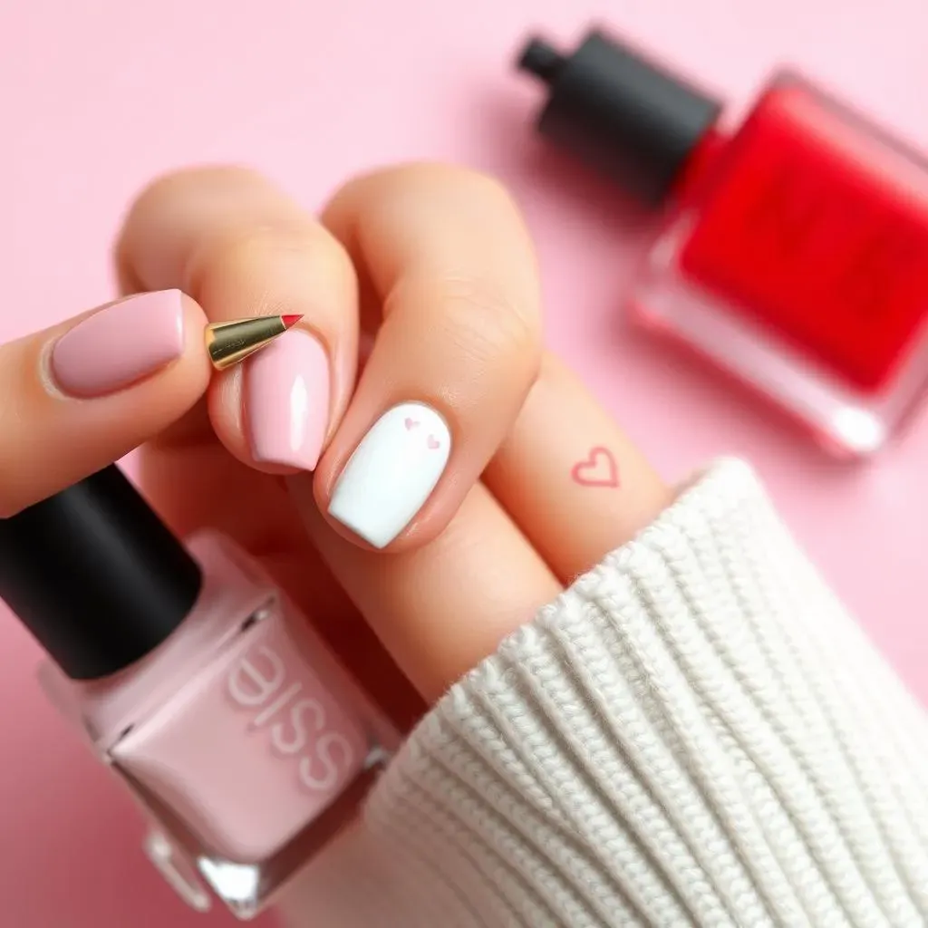 Simple Heart Nail Designs for Beginners