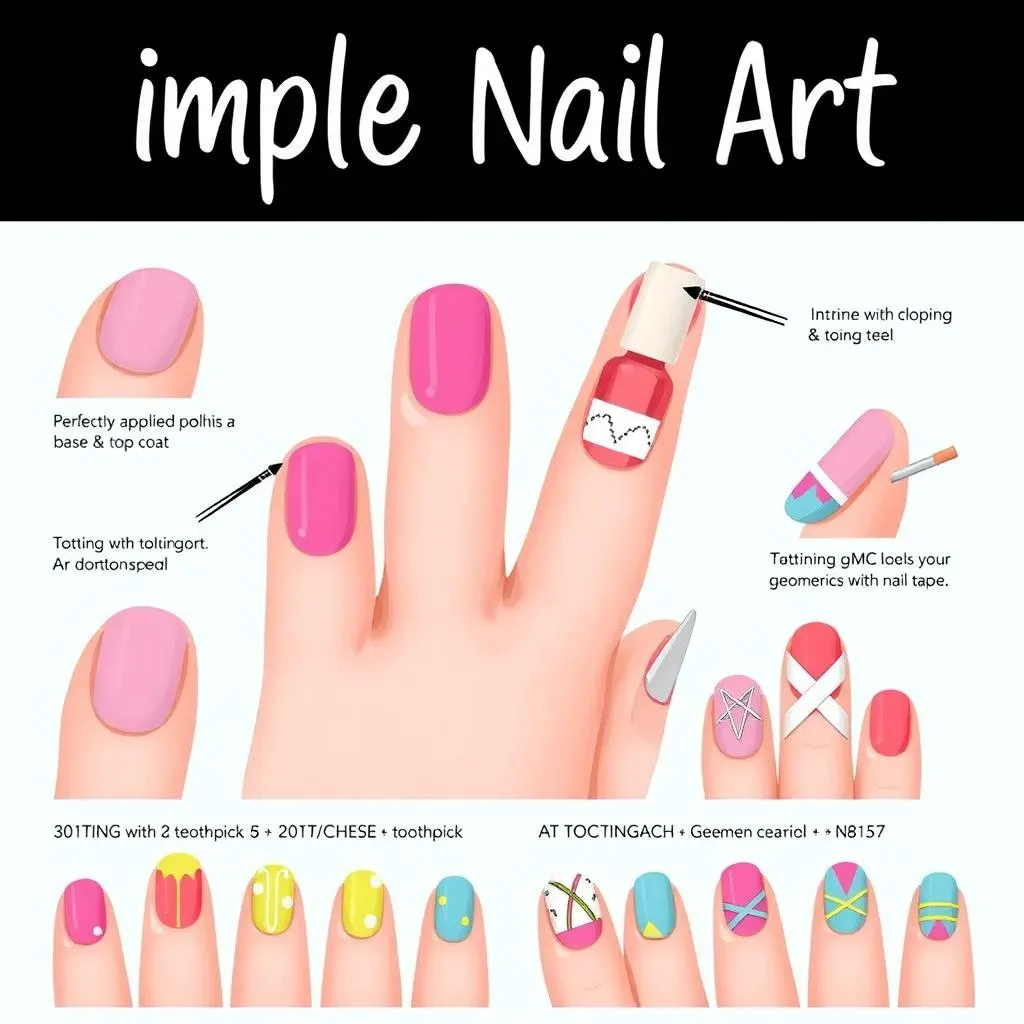 Simple Nail Art Techniques: Mastering the Basics for Awesome Designs