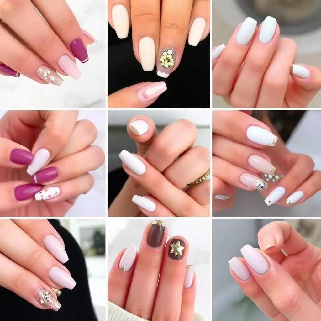 Simple Nail Designs 2023 for Short Nails & Different Nail Shapes