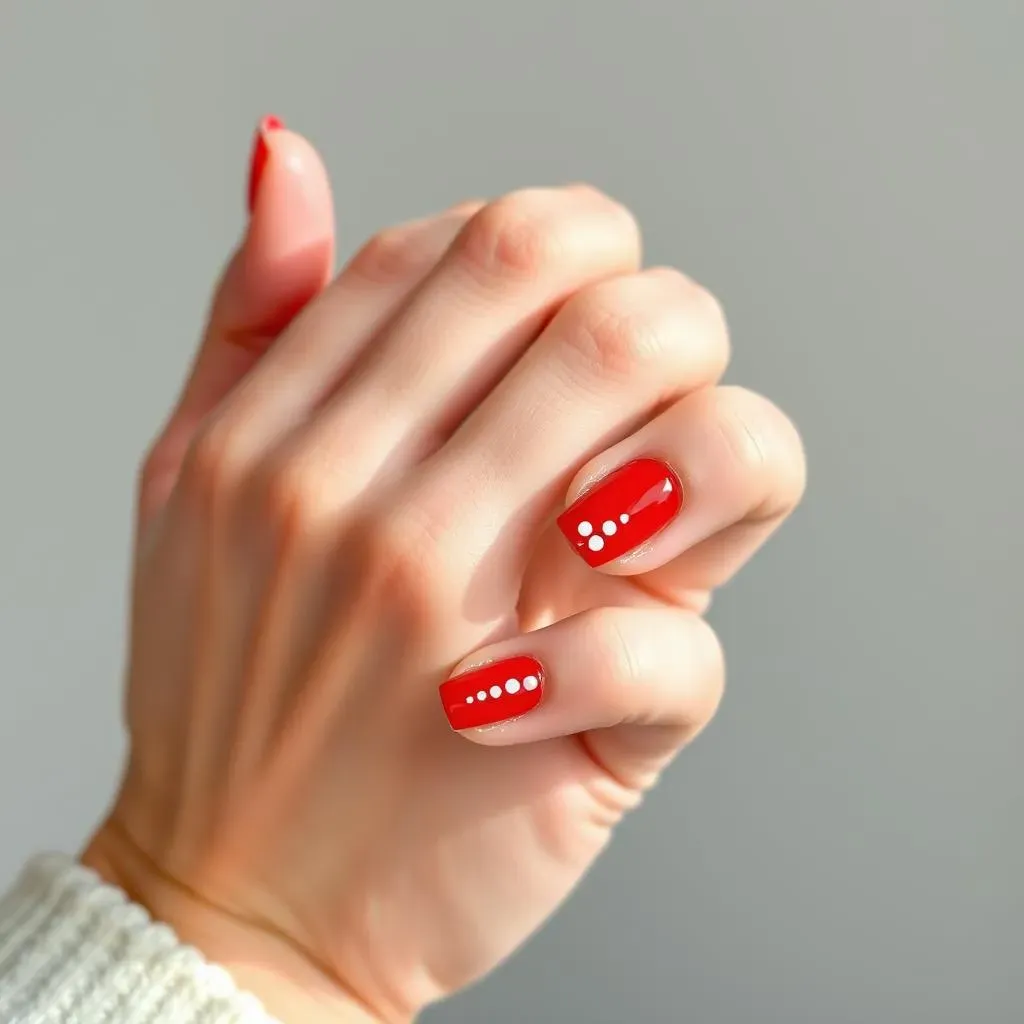 Simple Red Nail Art for Beginners