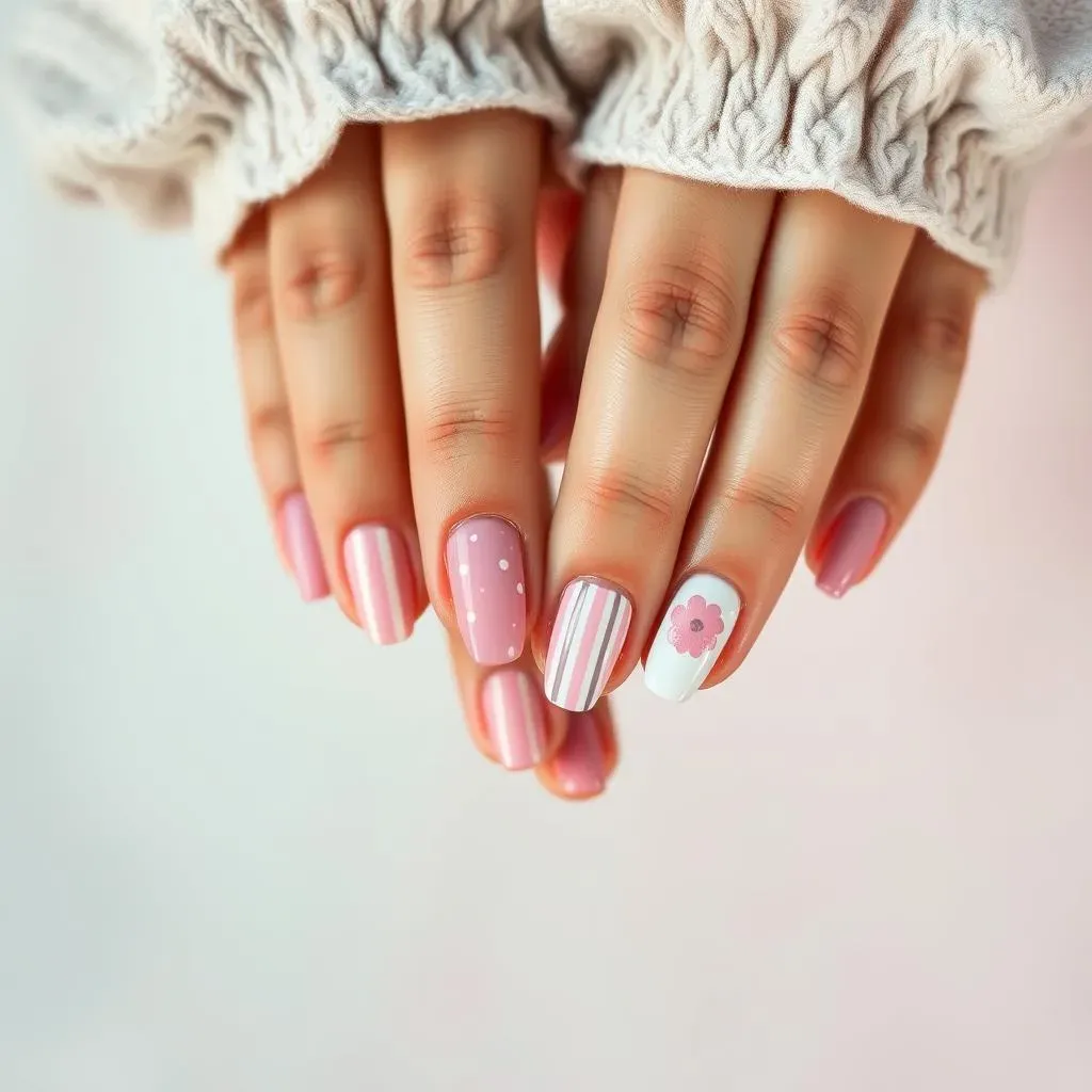 Simple Spring Nail Art Ideas