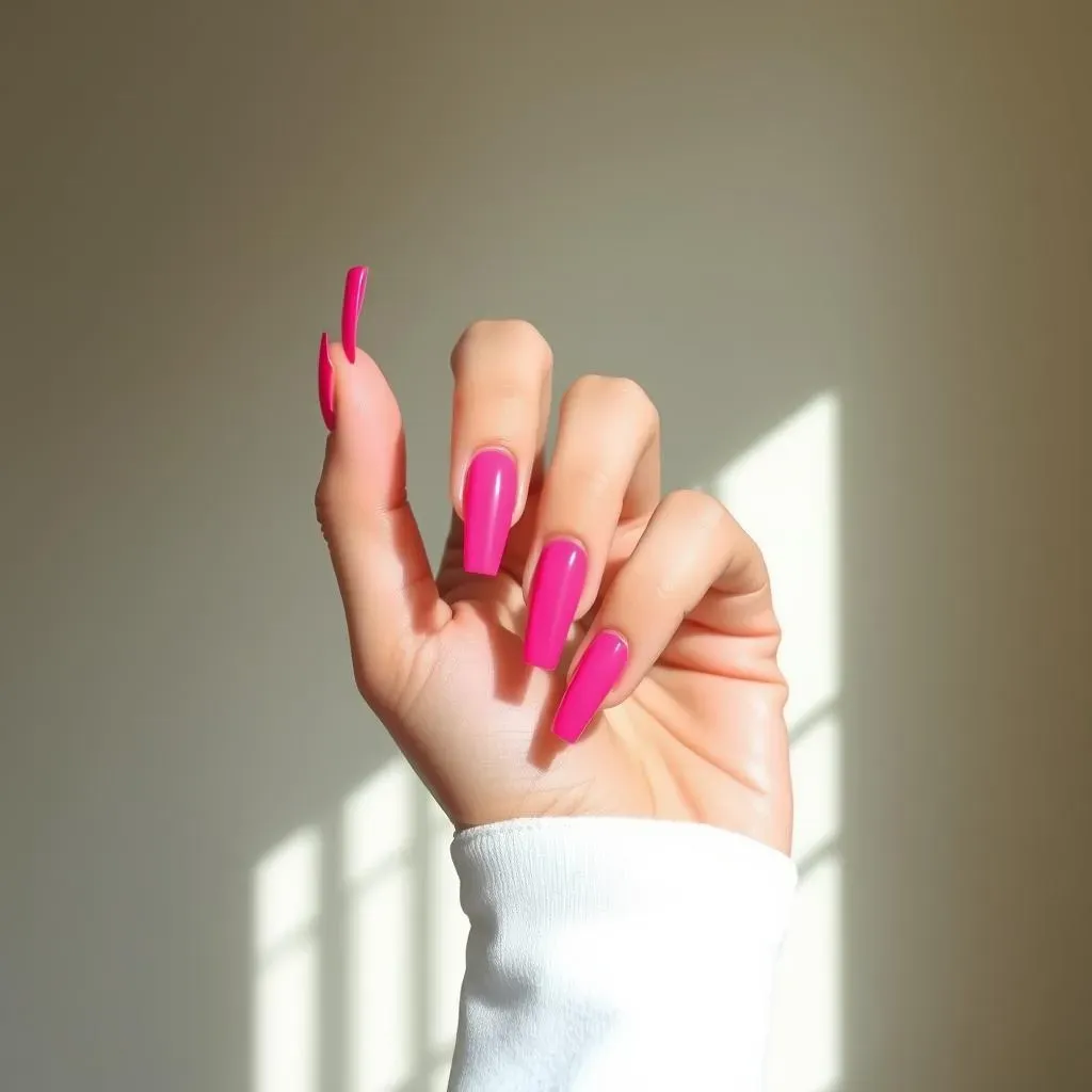 Simple Yet Stunning: Easy Long Nail Designs