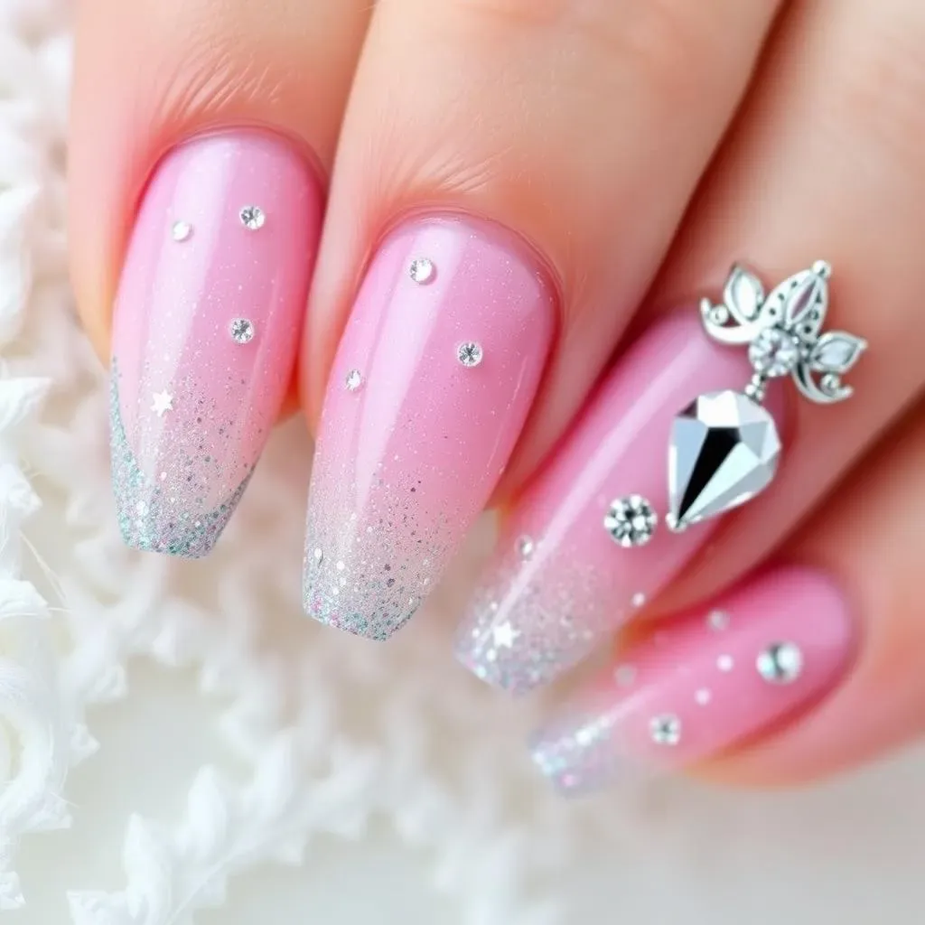 Sparkle & Shine: Easy DisneyInspired Nail Designs with Glitter and Gems