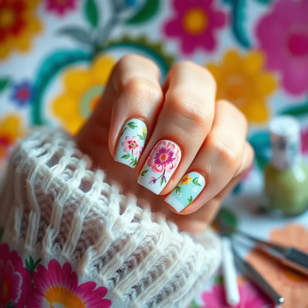 Staying Power: Tips for LongLasting Retro Flower Nail Designs