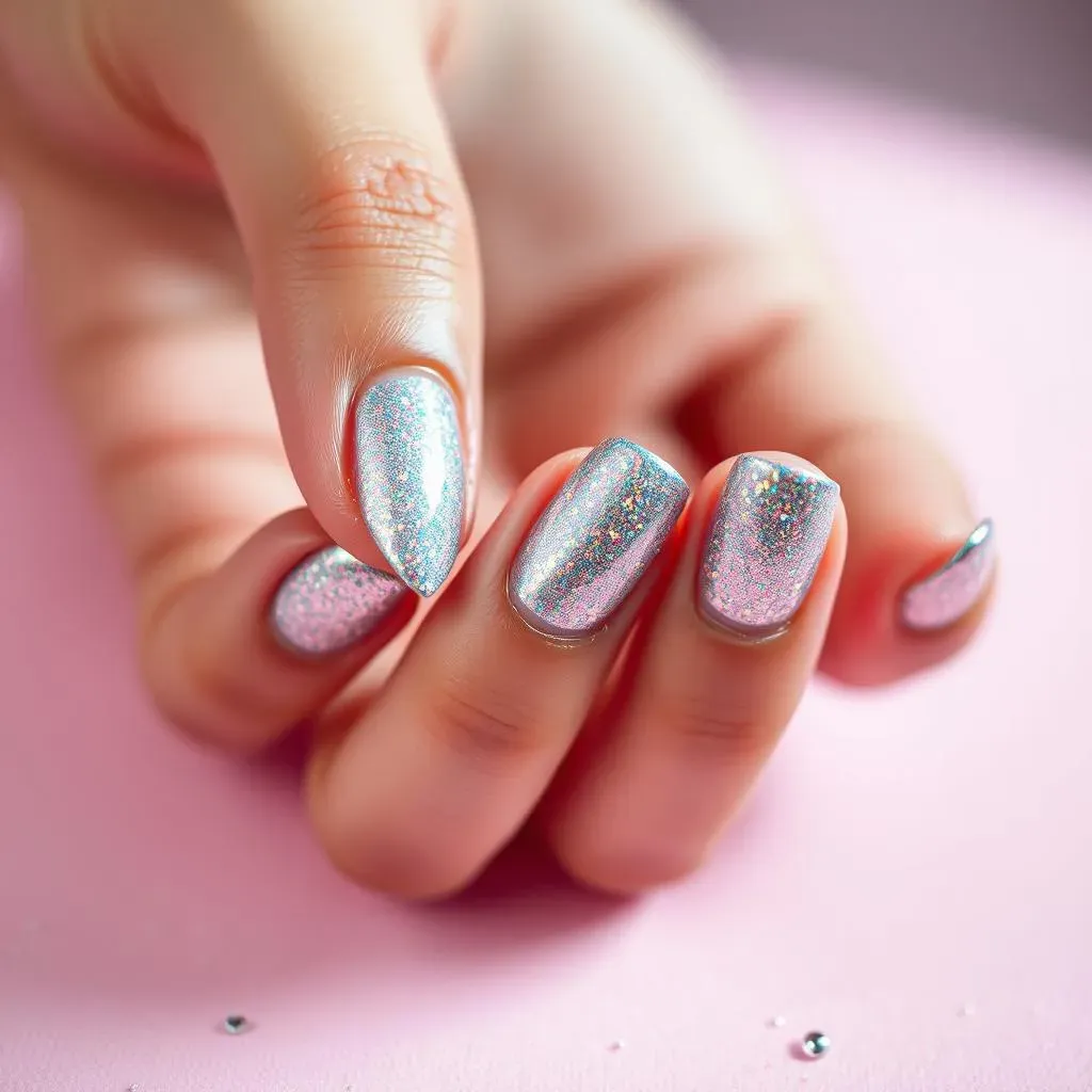 StepbyStep Guide: Achieving SalonWorthy Holographic Glitter Nail Designs at Home