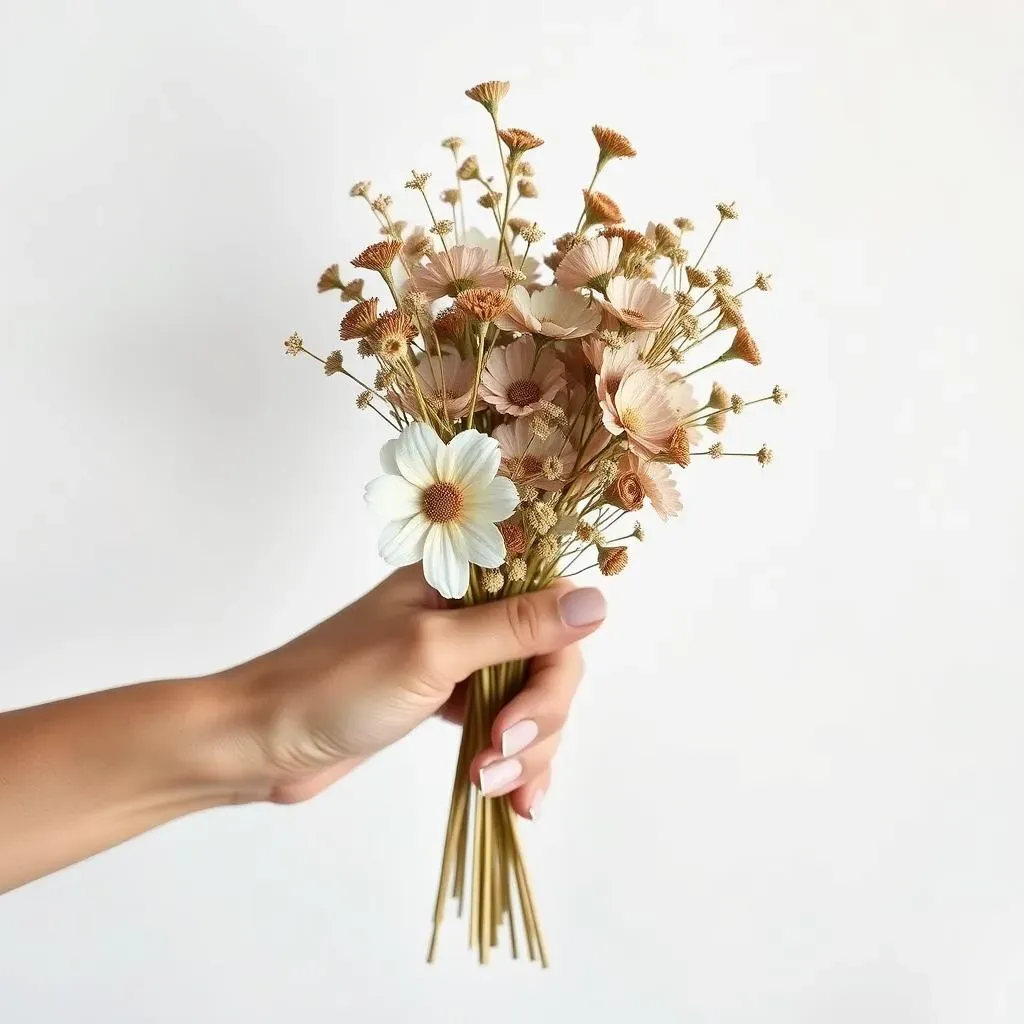 The Allure of Dried Flowers in Nail Art