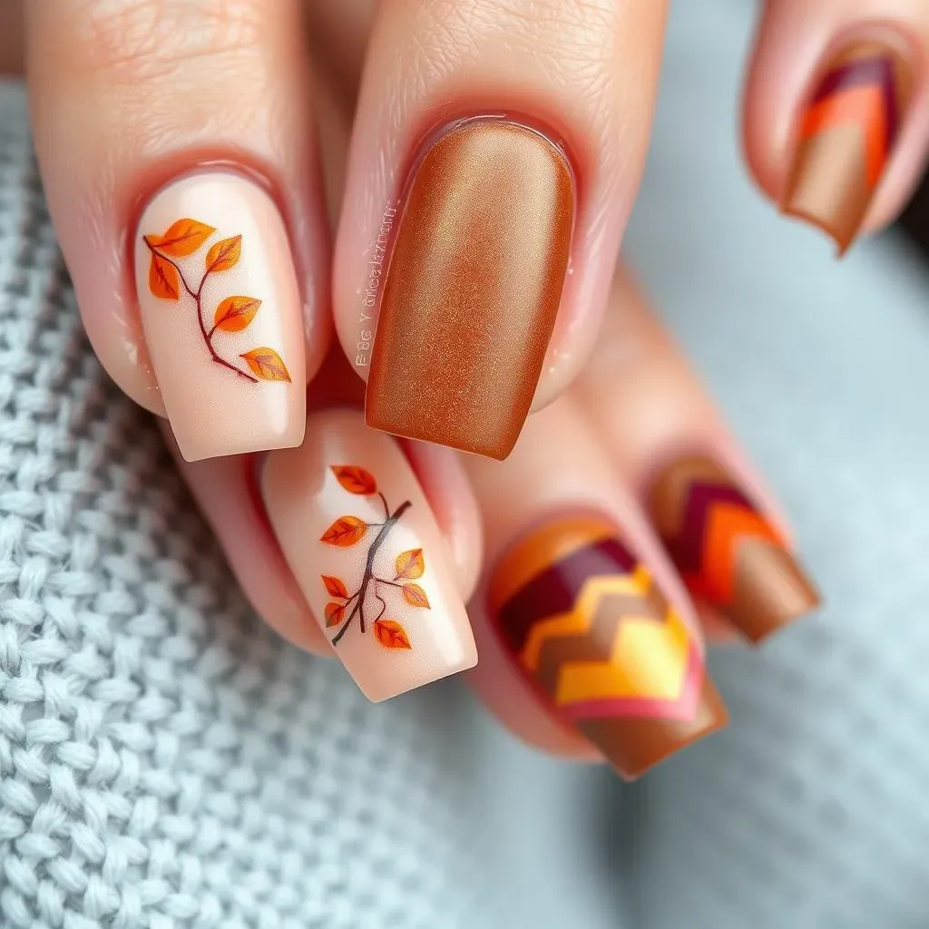 Trending Easy Autumn Nail Art Ideas