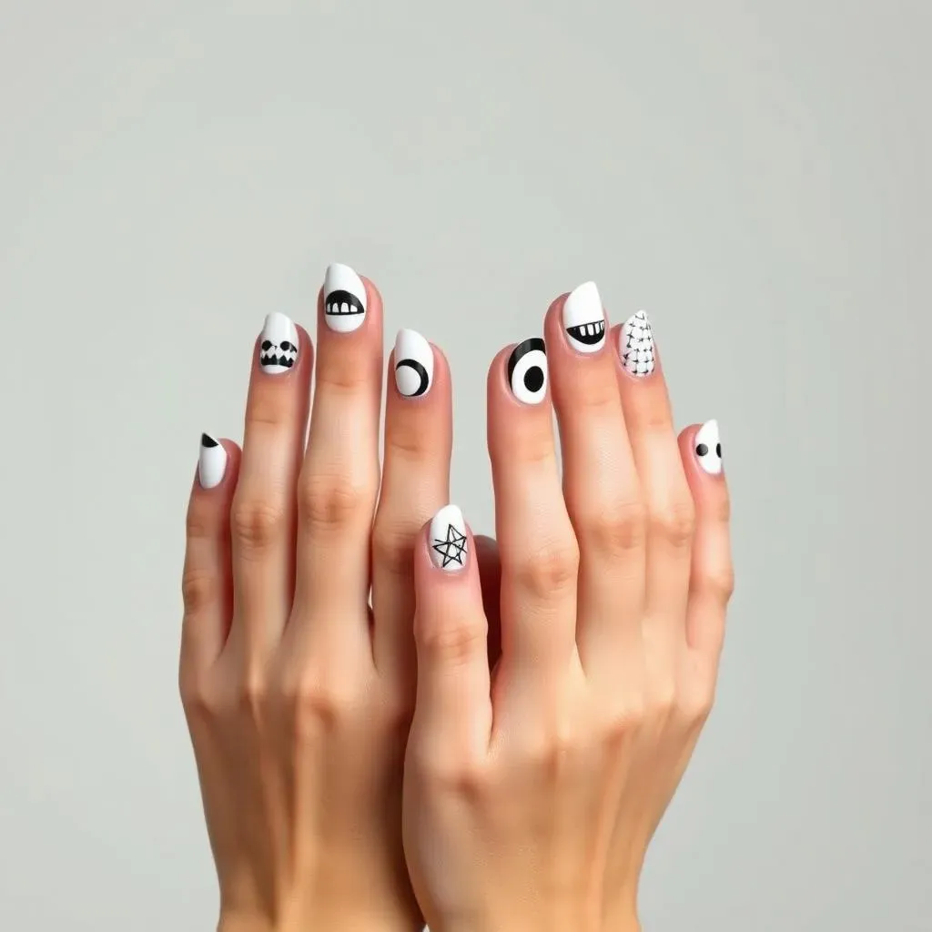 Trending Easy Black and White Nail Art Designs to Try Now