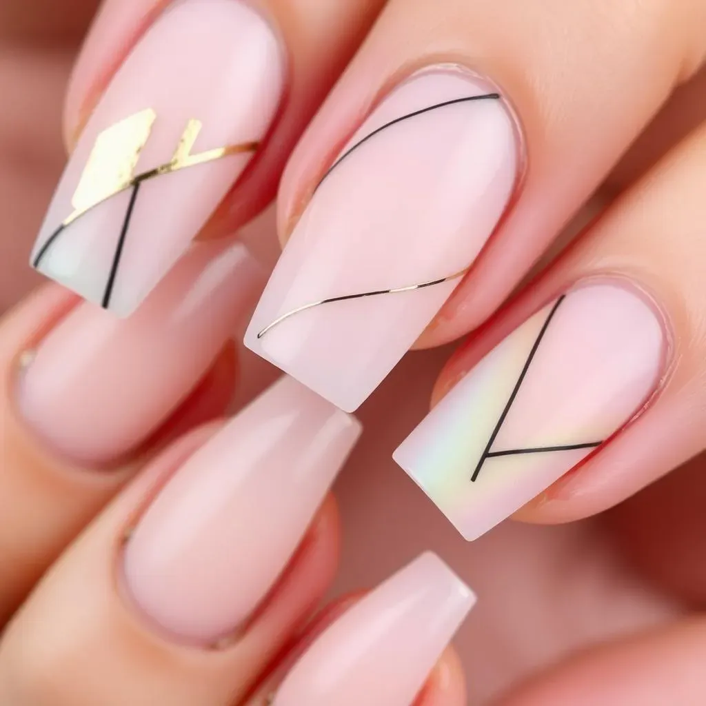 Trending Simple Acrylic Nail Art Ideas